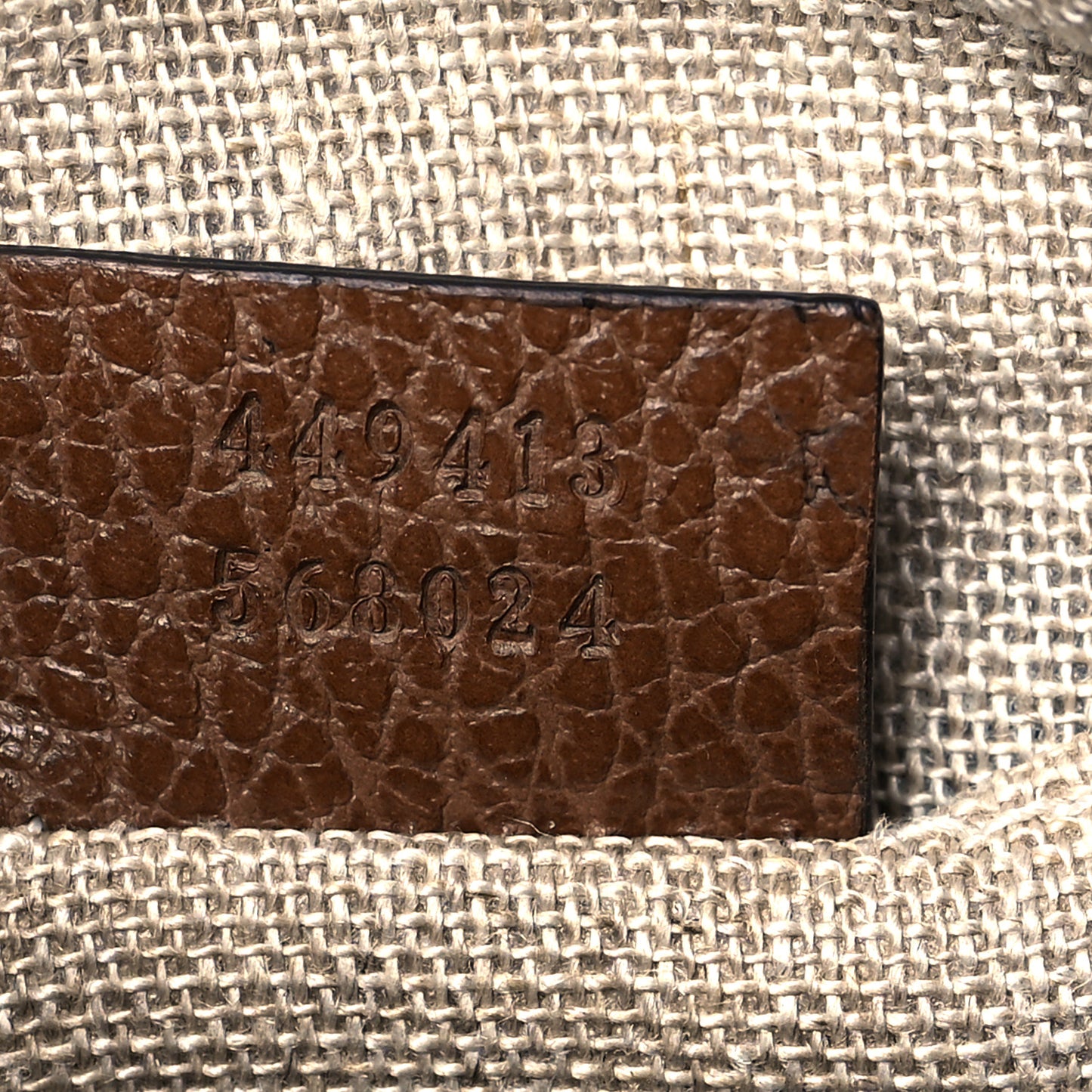 Monogram Mini Bree Messenger Bag Beige Tabacco