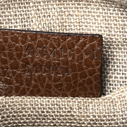 Gucci Monogram Mini Bree Messenger Bag Beige Tabacco 7 of 11