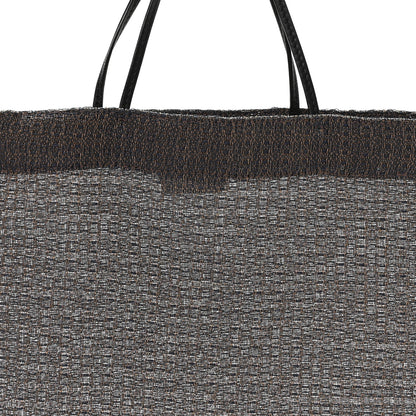 The Row Mesh Saddle Calfskin Mini Barn Tote Bag Blue 8 of 10