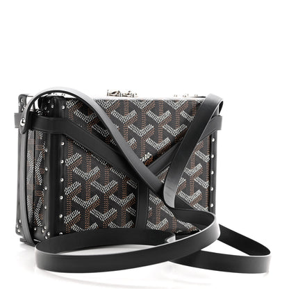 Goyard Goyardine Minaudiere Trunk Bag Black 4 of 12