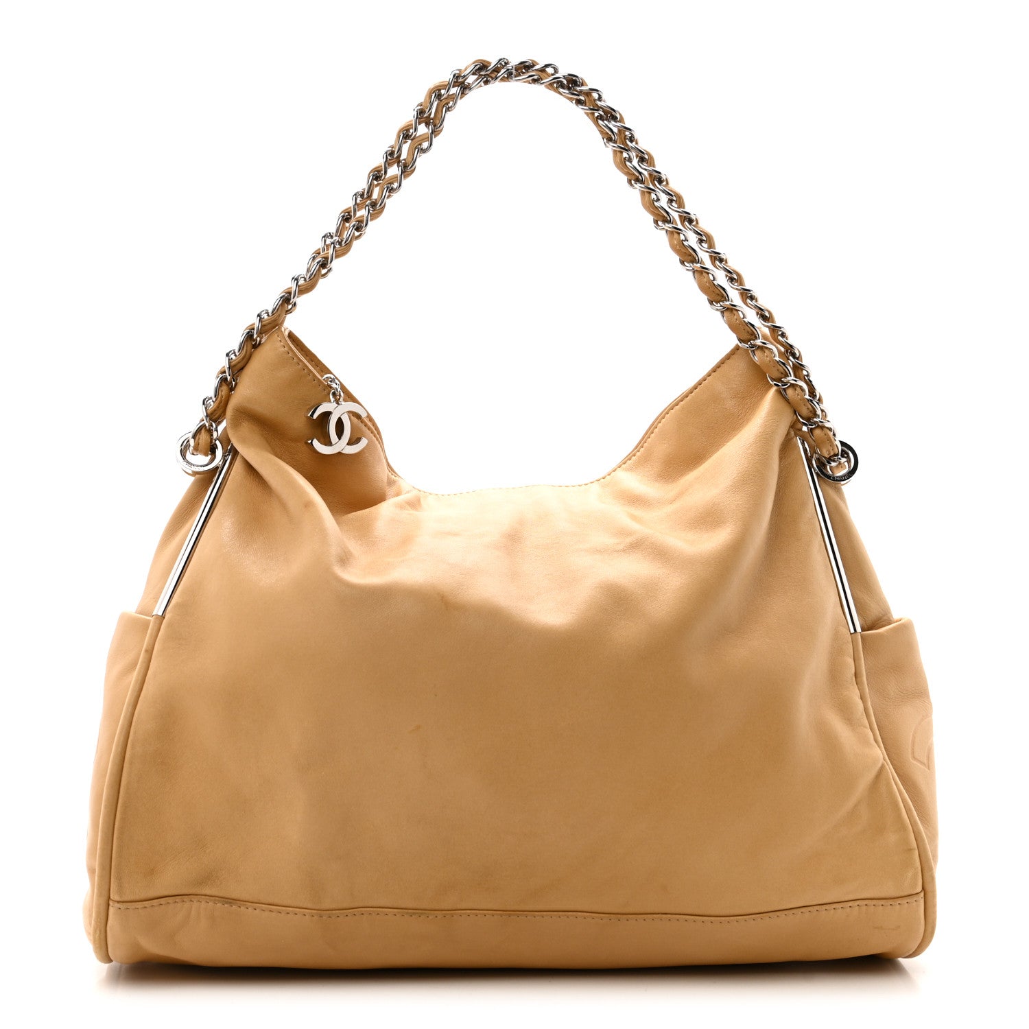 Chanel Lambskin Large Ultimate Soft Tote Beige 1 of 16