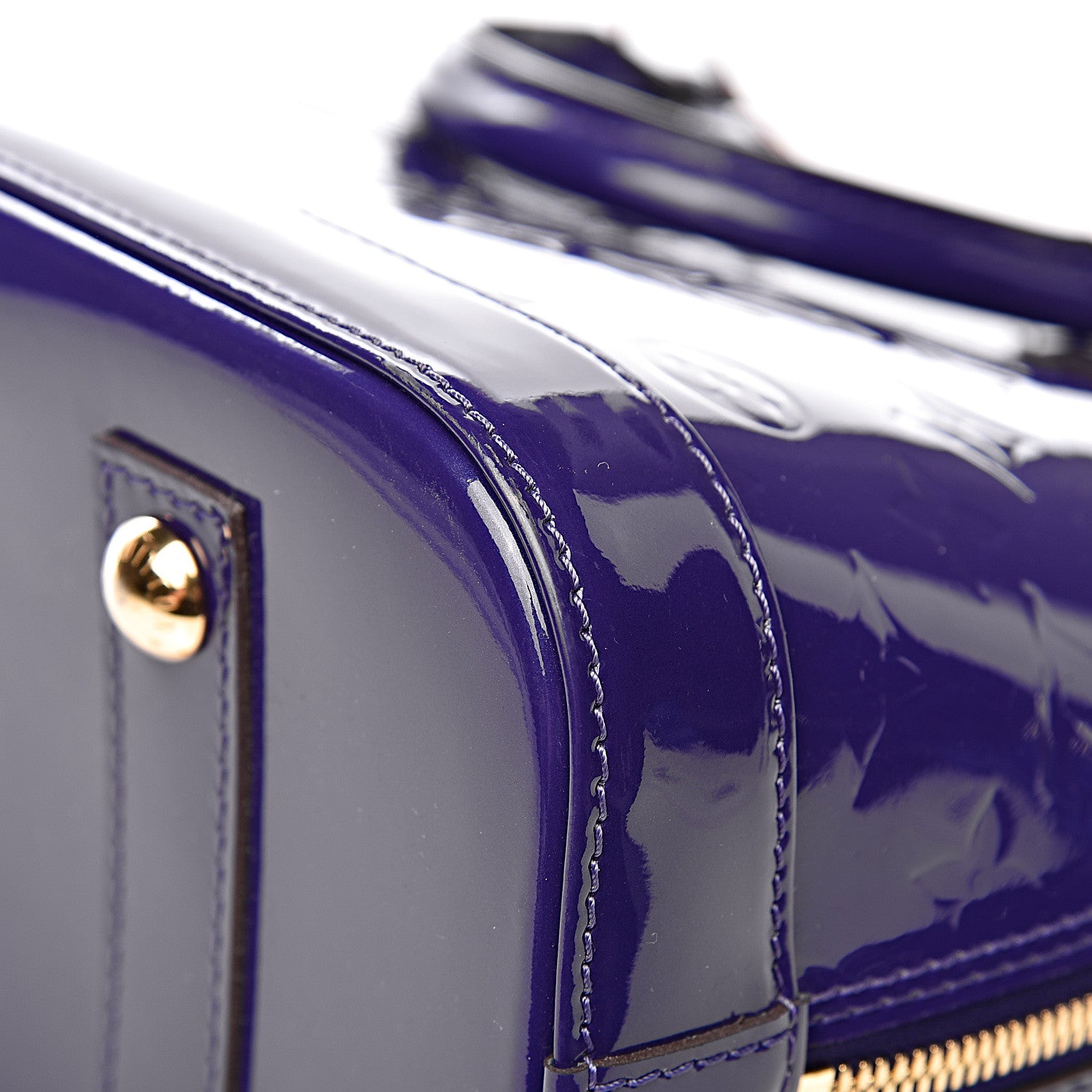 Louis Vuitton Vernis Alma PM Blueberry 6 of 10