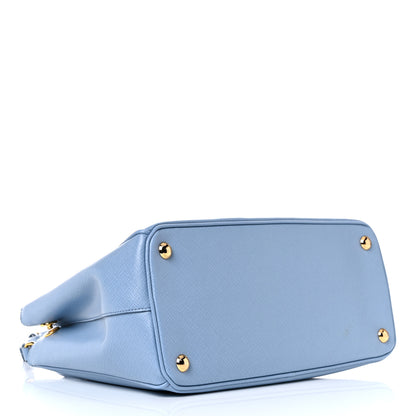 Prada Saffiano Small Galleria Double Zip Tote Astrale 4 of 11