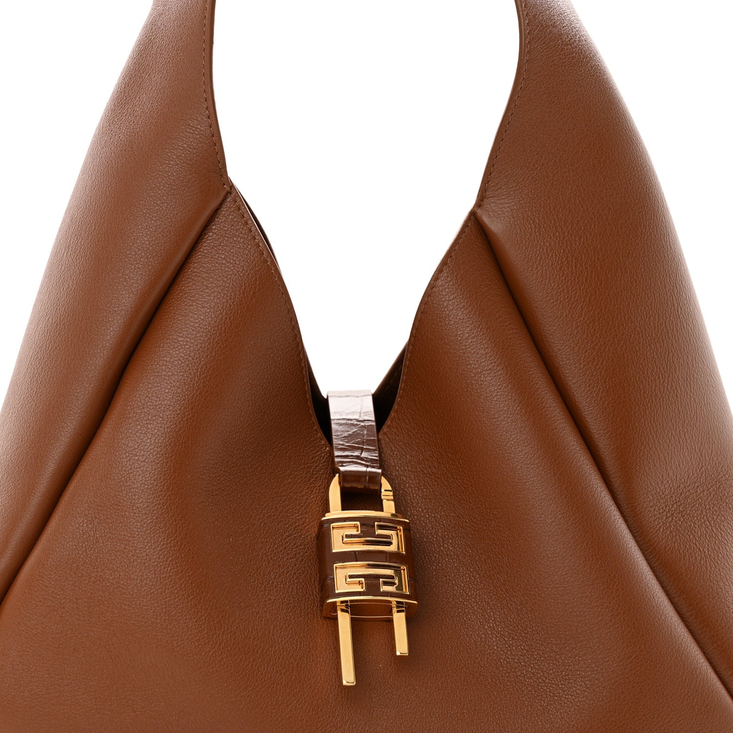Calfskin Medium G-Lock Hobo Tan