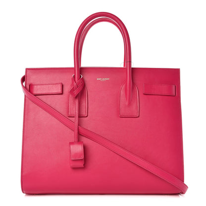 Saint Laurent Calfskin Small Sac De Jour Bubblegum 1 of 7