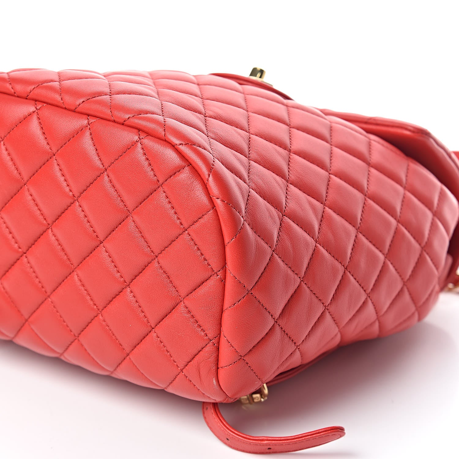 Chanel Lambskin Quilted Small Urban Spirit Backpack Red 9 of 9