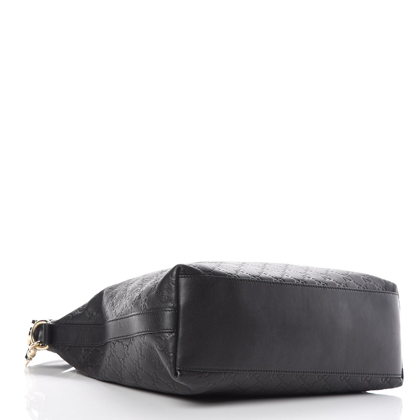Guccissima Small Miss GG Hobo Black