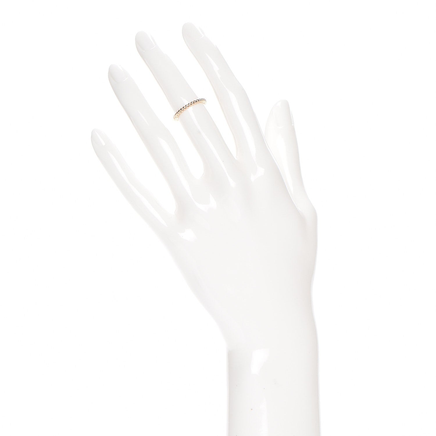Van Cleef & Arpels 18K Rose Gold Small Perlee Ring 48 4.5 2 of 6