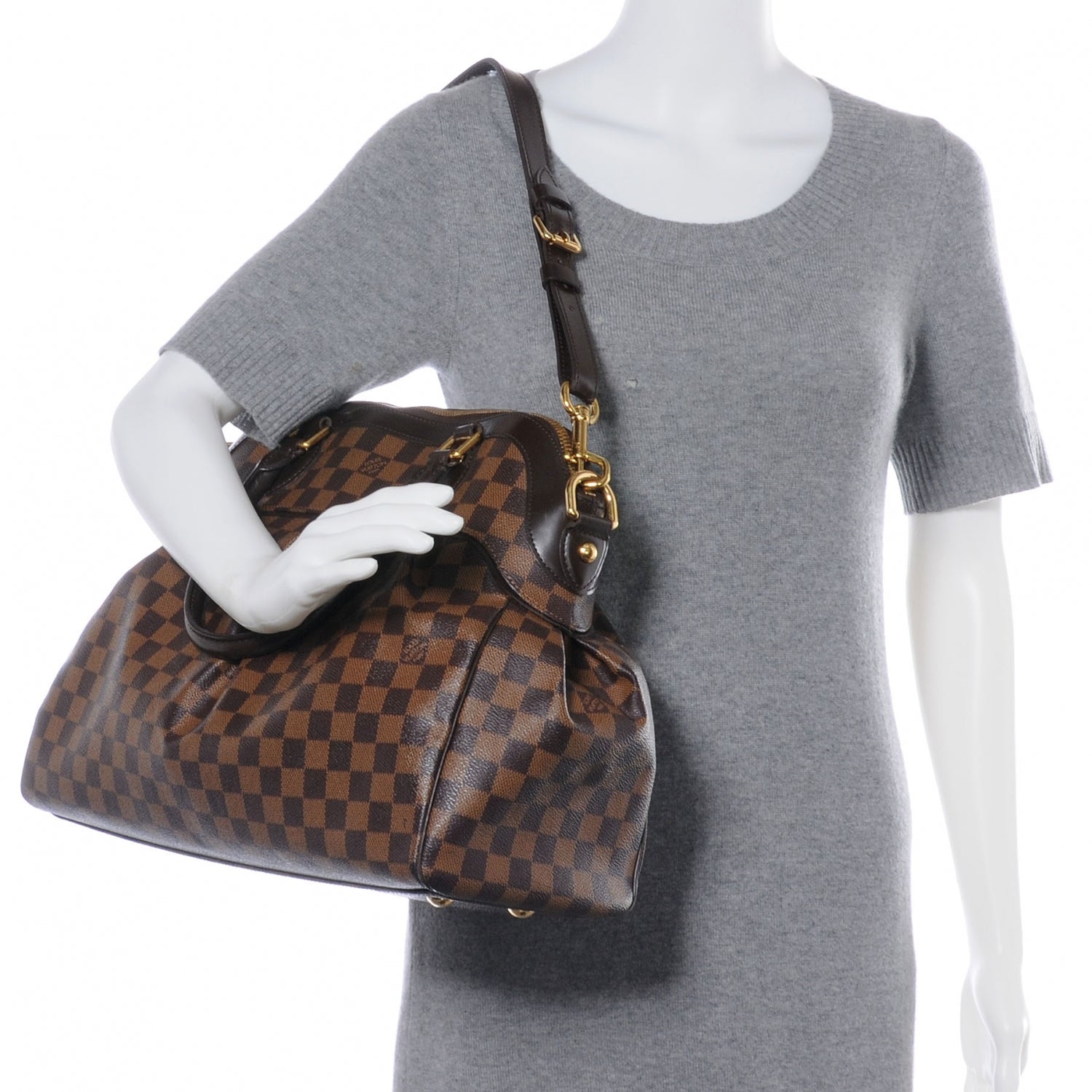 Louis Vuitton Damier Ebene Trevi GM 2 of 7