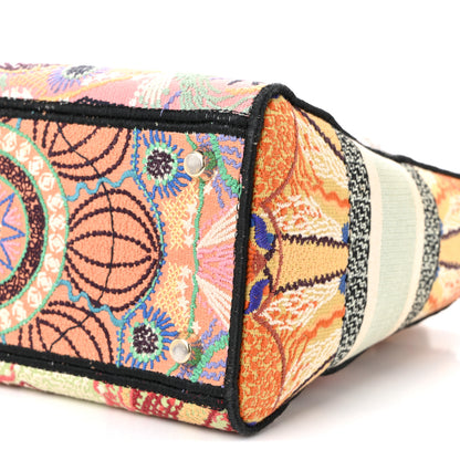 Christian Dior Canvas Embroidered In Lights Medium Lady D-Lite Multicolor 10 of 10