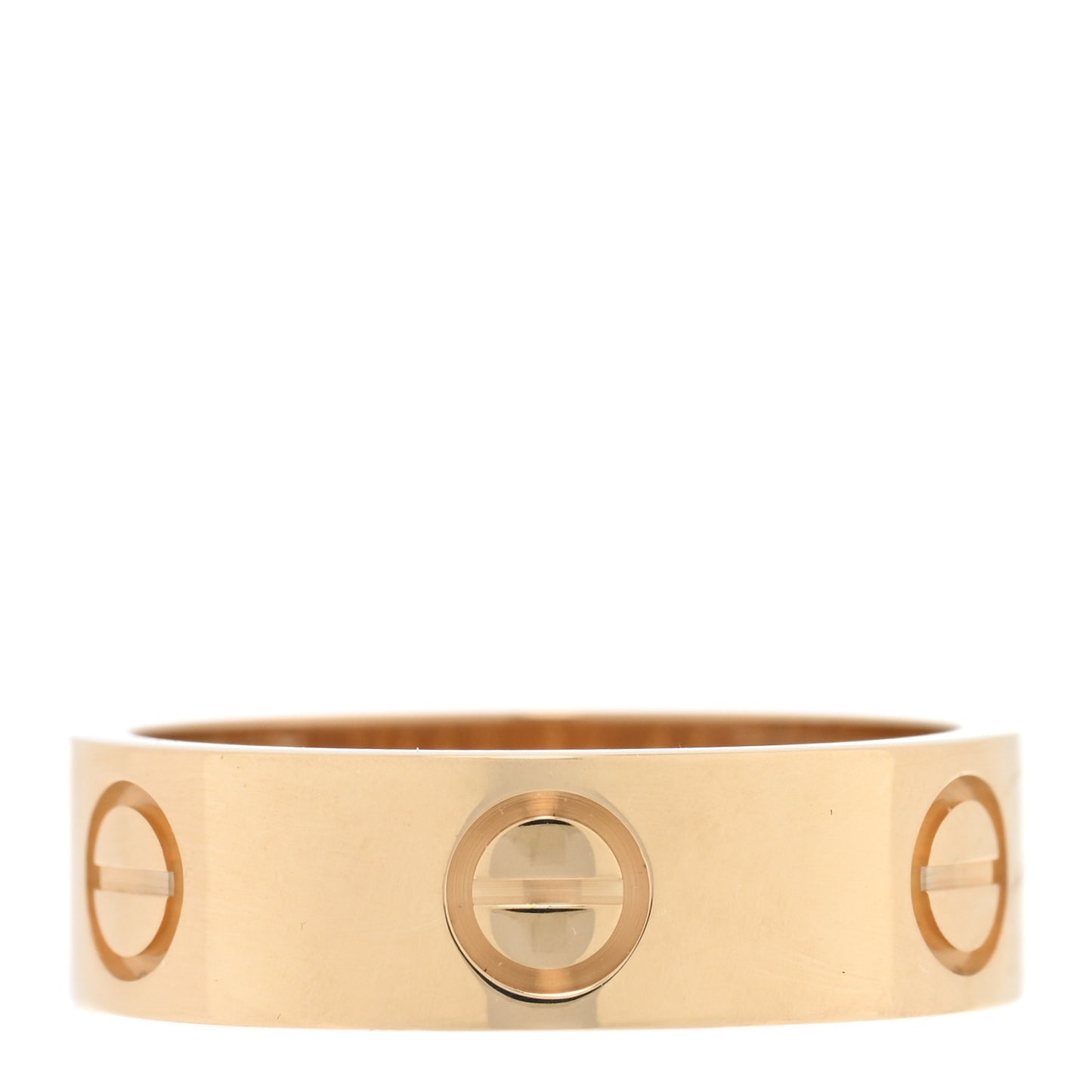 18K Yellow Gold 5.5mm LOVE Ring 52 6