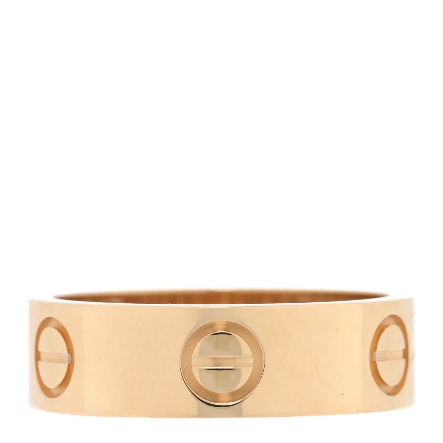 Cartier 18K Yellow Gold 5.5mm LOVE Ring 52 6 1 of 5