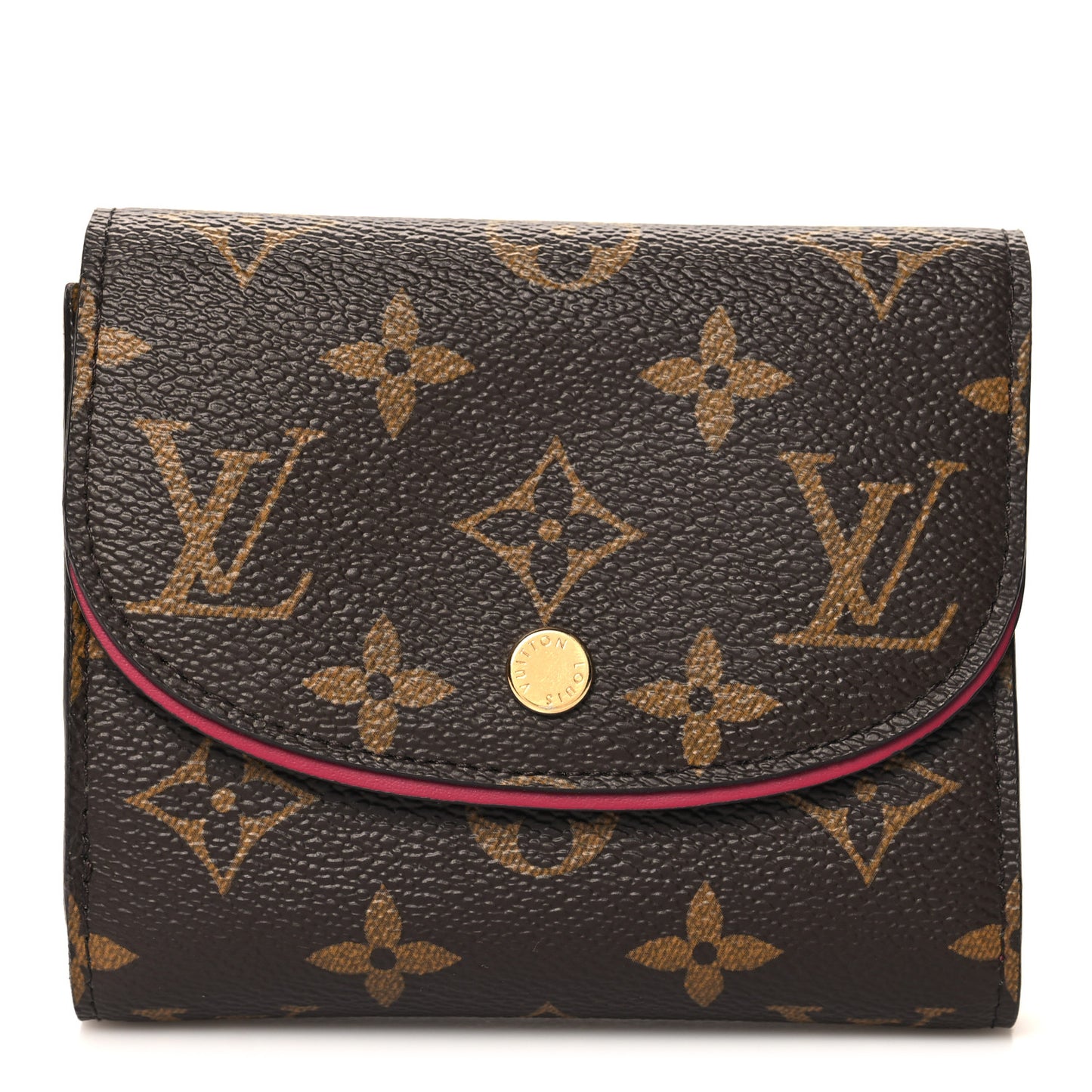 Monogram Ariane Compact Wallet Fuchsia