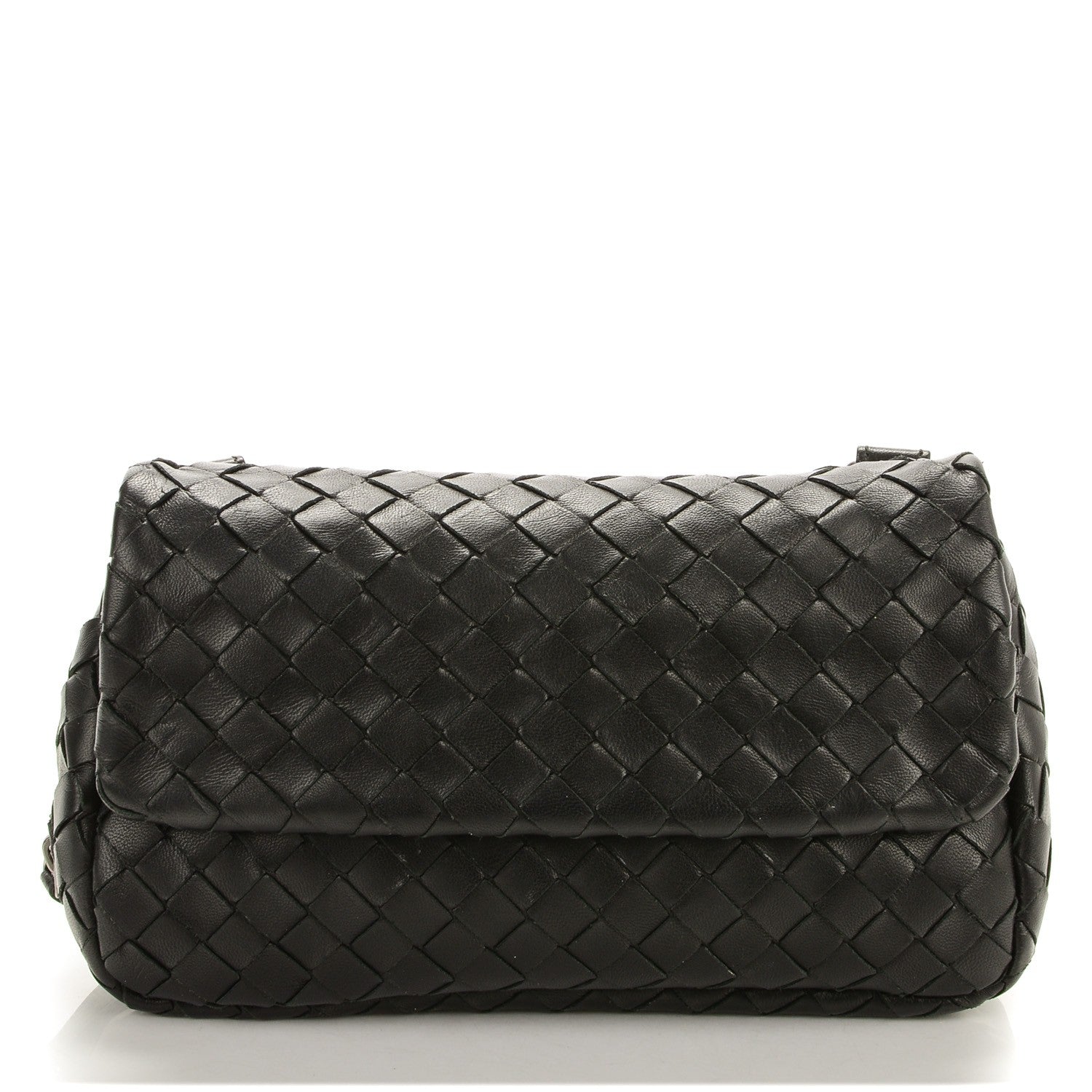 Bottega Veneta Nappa Intrecciato Small Chain Crossbody Black 1 of 8