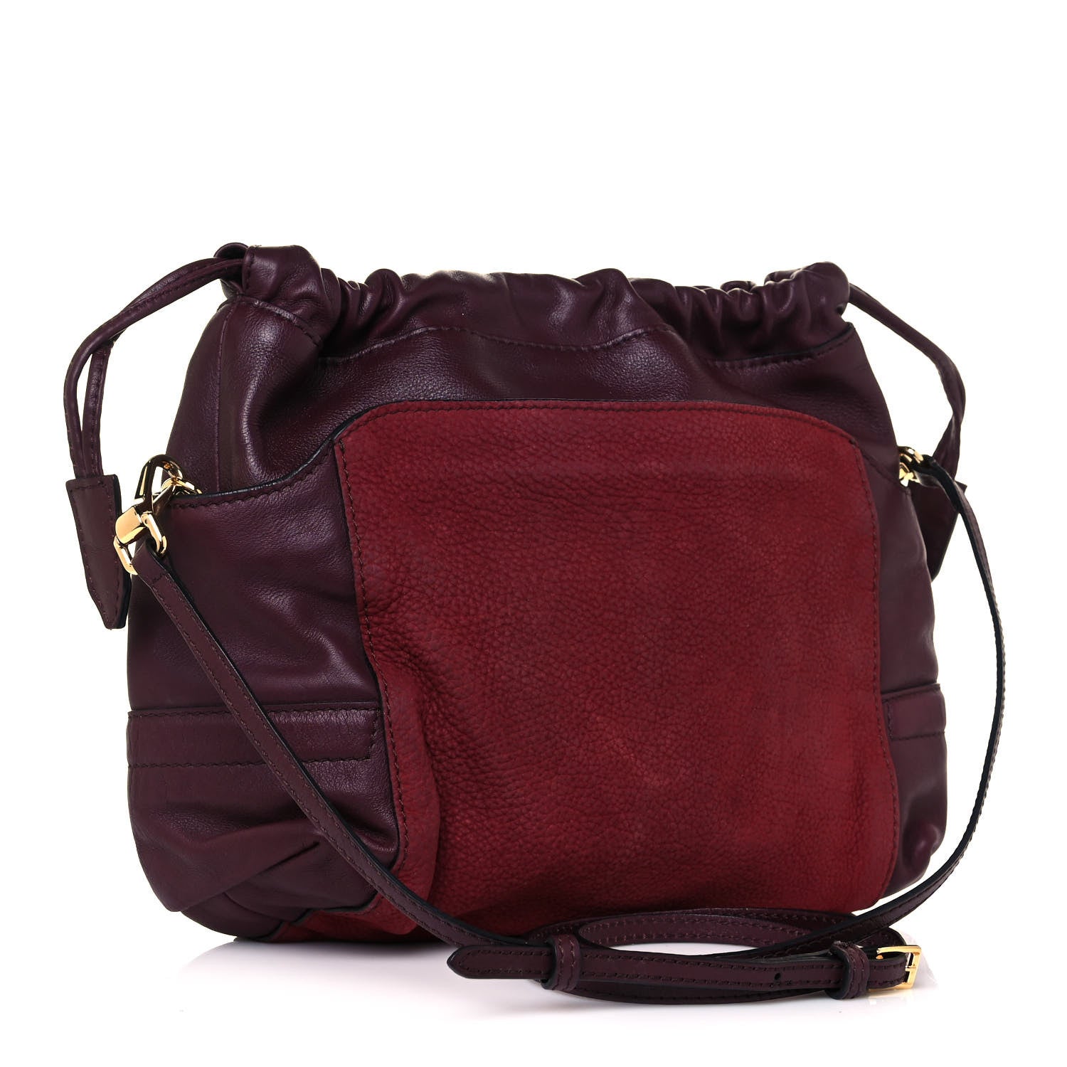Burberry Calfskin Little Crush Deep Claret 2 of 16