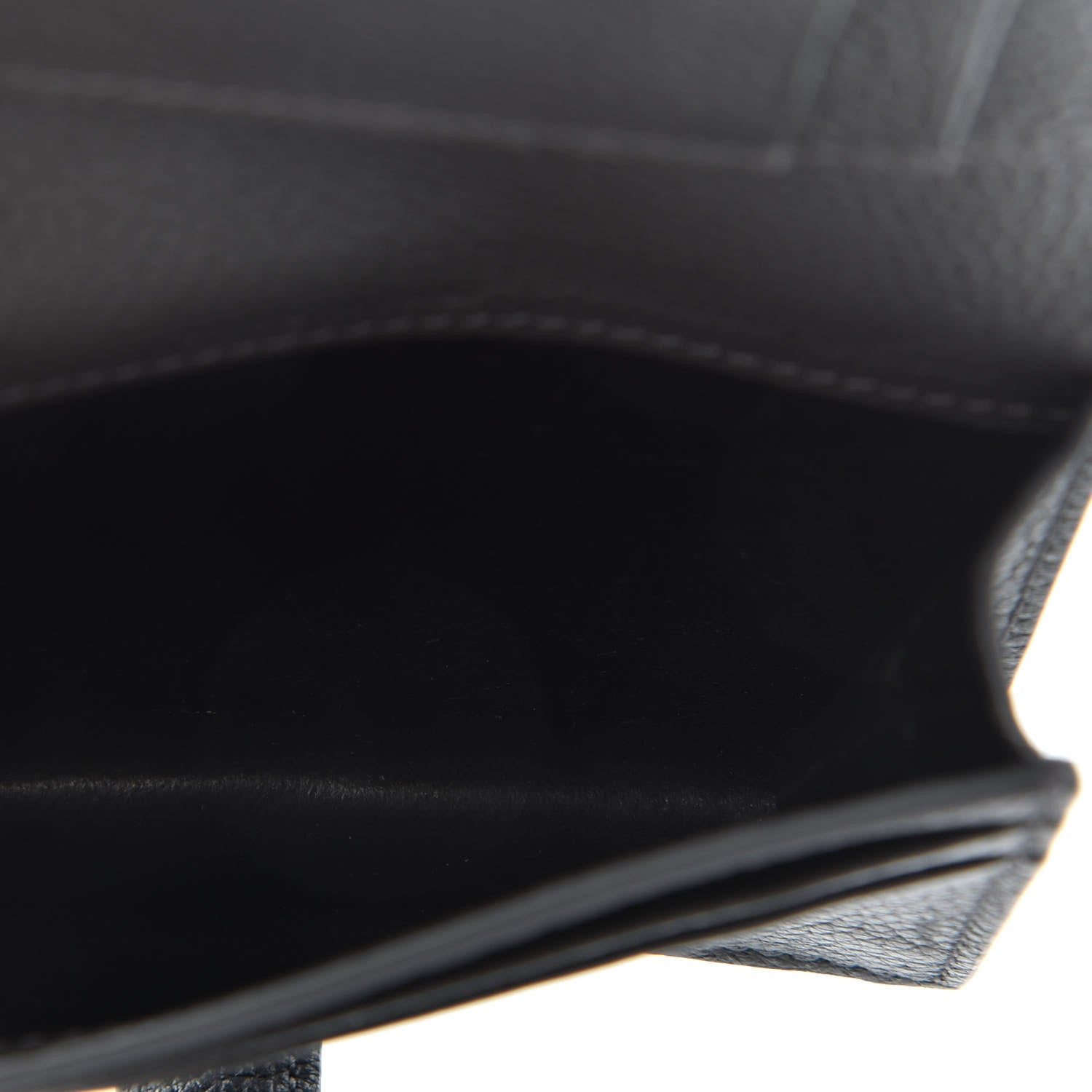 Saint Laurent Grained Calfskin Sac De Jour Souple Card Case Grey 5 of 6