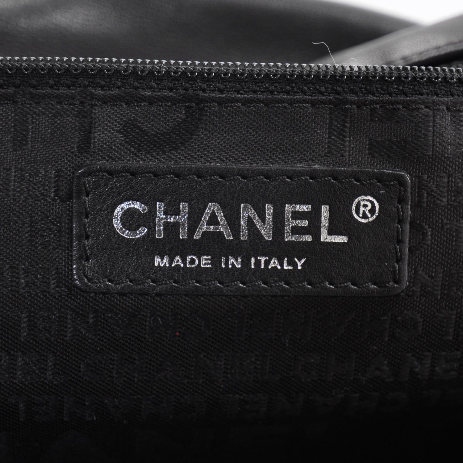 Chanel Lambskin Double Mademoiselle Jumbo Flap Black 8 of 10