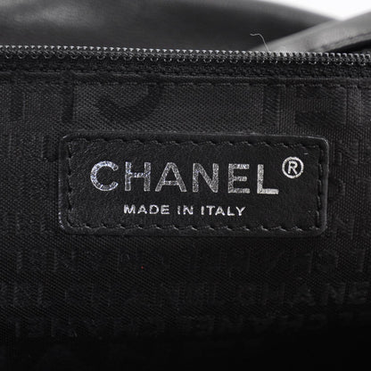 Chanel Lambskin Double Mademoiselle Jumbo Flap Black 8 of 10