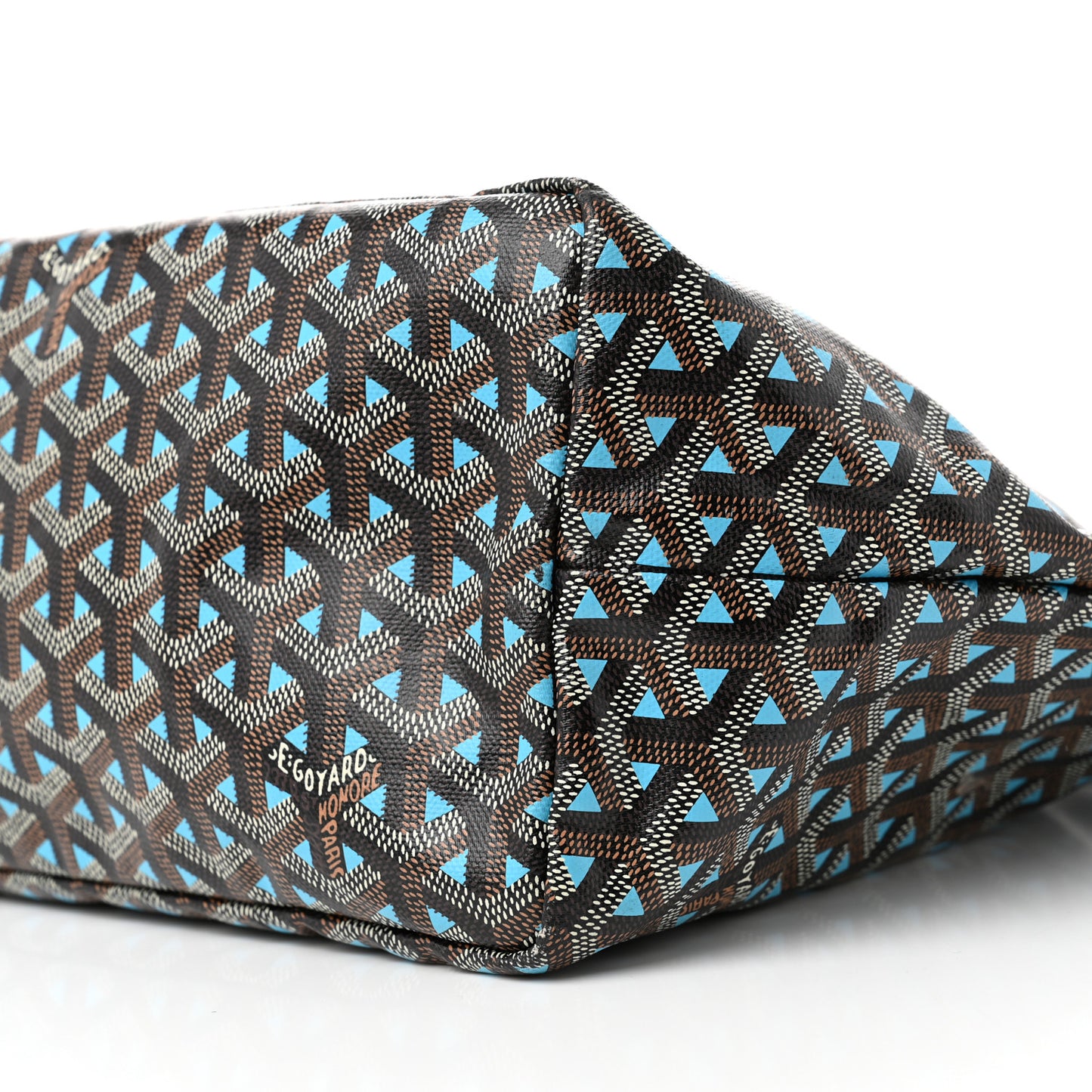 Goyardine Saint Louis Claire Voie PM Black Blue
