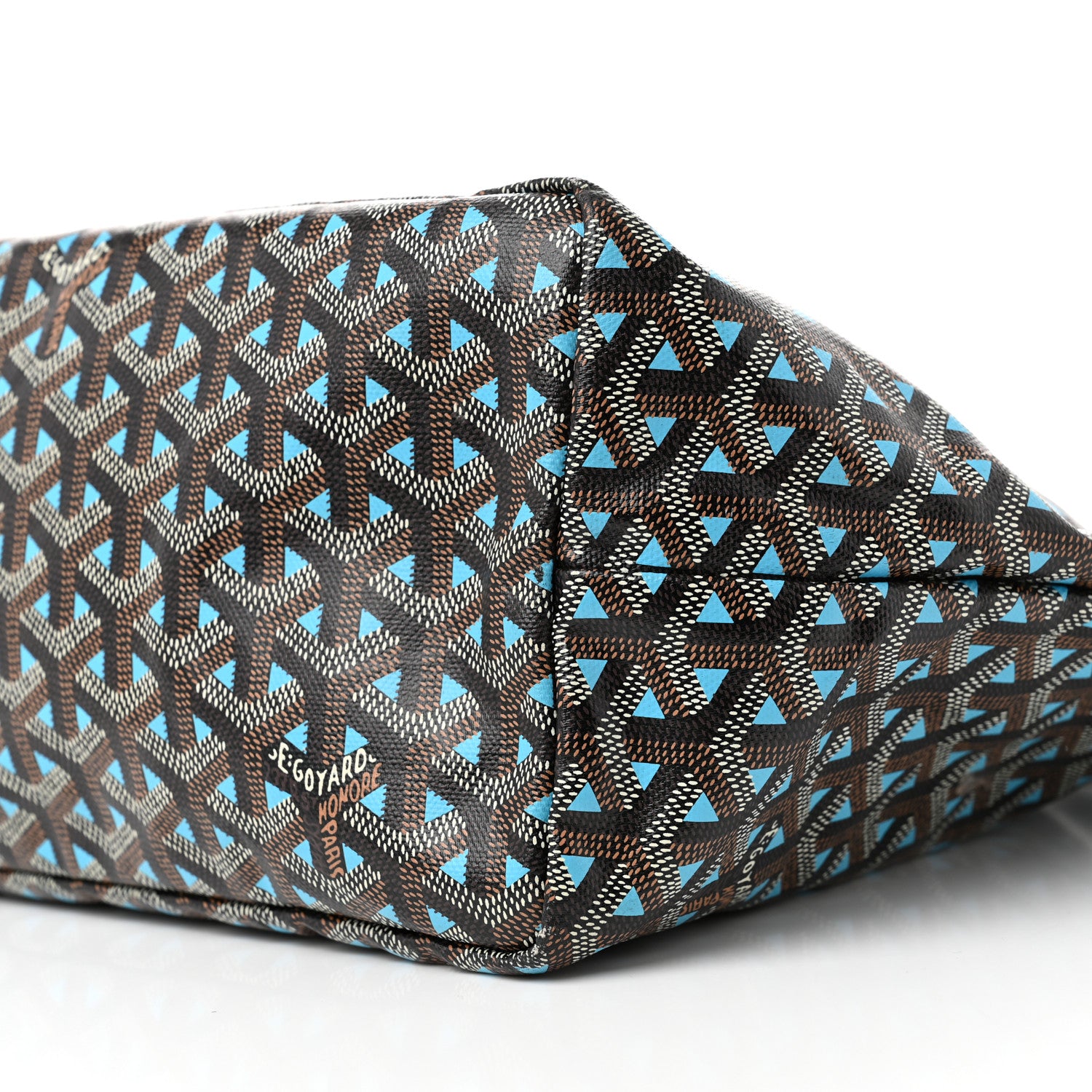 Goyard Goyardine Saint Louis Claire Voie PM Black Blue 11 of 13