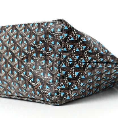 Goyard Goyardine Saint Louis Claire Voie PM Black Blue 11 of 13