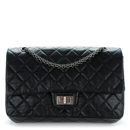 Chanel Aged Calfskin Quilted 2.55 Reissue 227 Flap Black 1 of 8