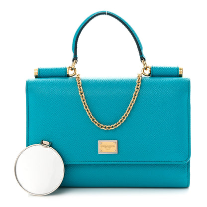 Dolce & Gabbana Dauphine Mini Von Bag Blue 1 of 15
