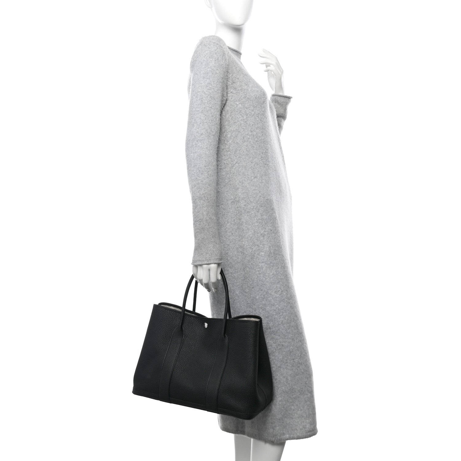 Hermes Negonda Garden Party Tote 36 MM Black 2 of 9