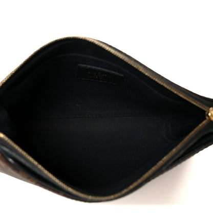 Louis Vuitton Monogram Pallas Clutch Black 5 of 11