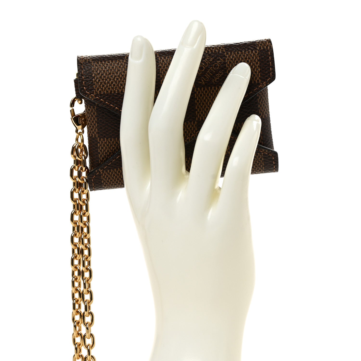 Louis Vuitton Damier Ebene Kirigami Necklace 2 of 6