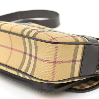 Burberry House Check Crossbody Camera Bag Antique Yellow Brown 6 of 21