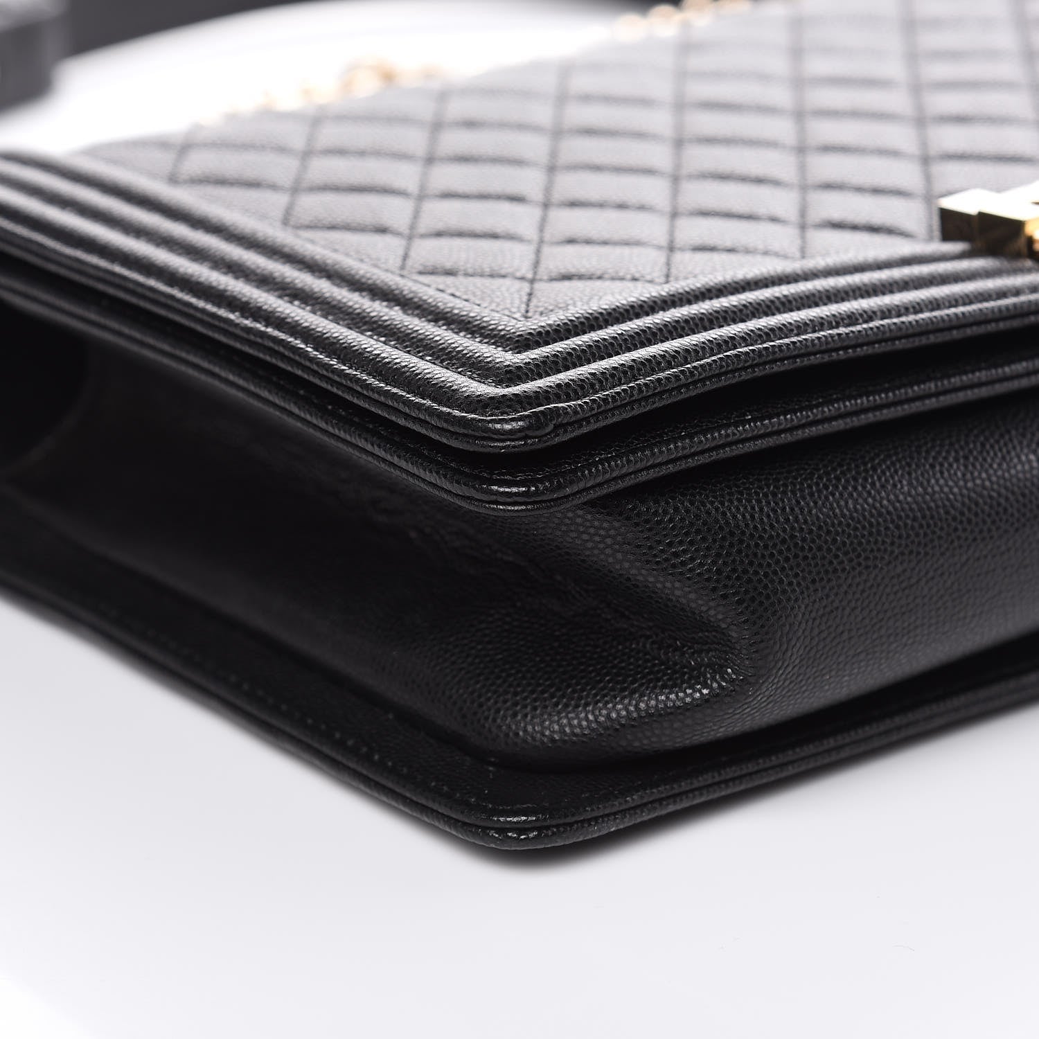 Chanel Caviar Quilted New Medium Boy Flap Black 9 of 13
