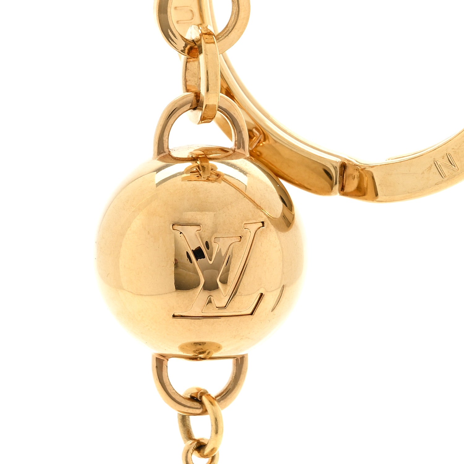 Louis Vuitton Swing Key Holder Gold 3 of 3