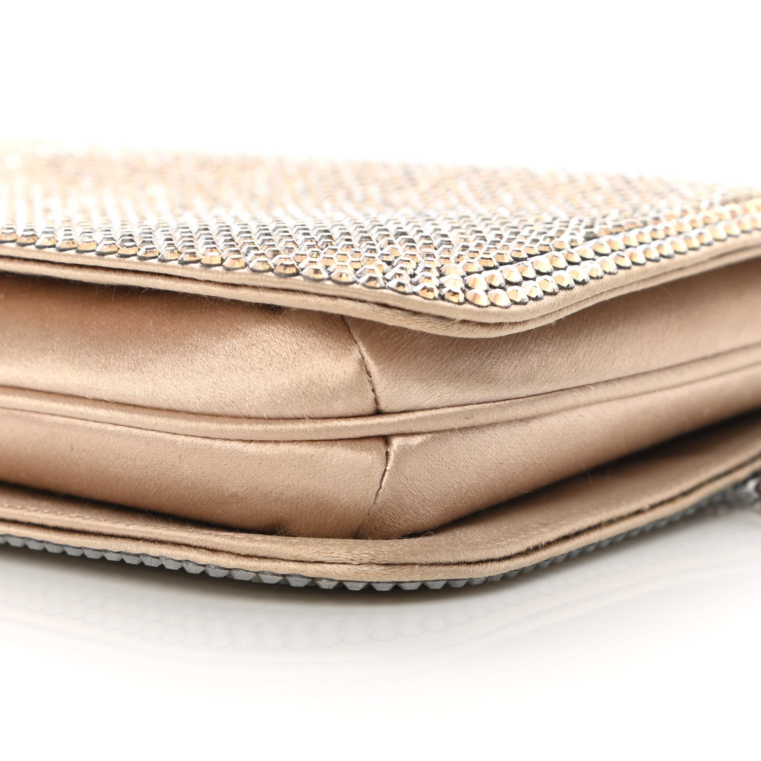 Judith Leiber Swarovski Crystal Clutch Champagne 9 of 10