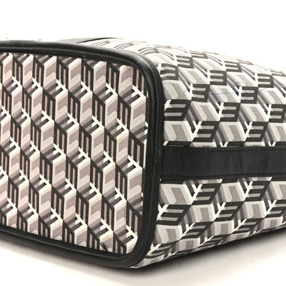 MCM Visetos Nappa Canvas Medium Reversible Shopper Tote Black 14 of 15