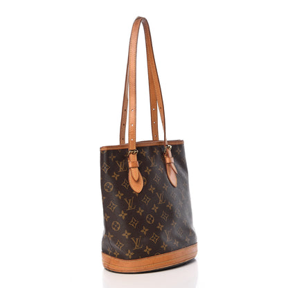 Louis Vuitton Monogram Petit Bucket 23 3 of 26