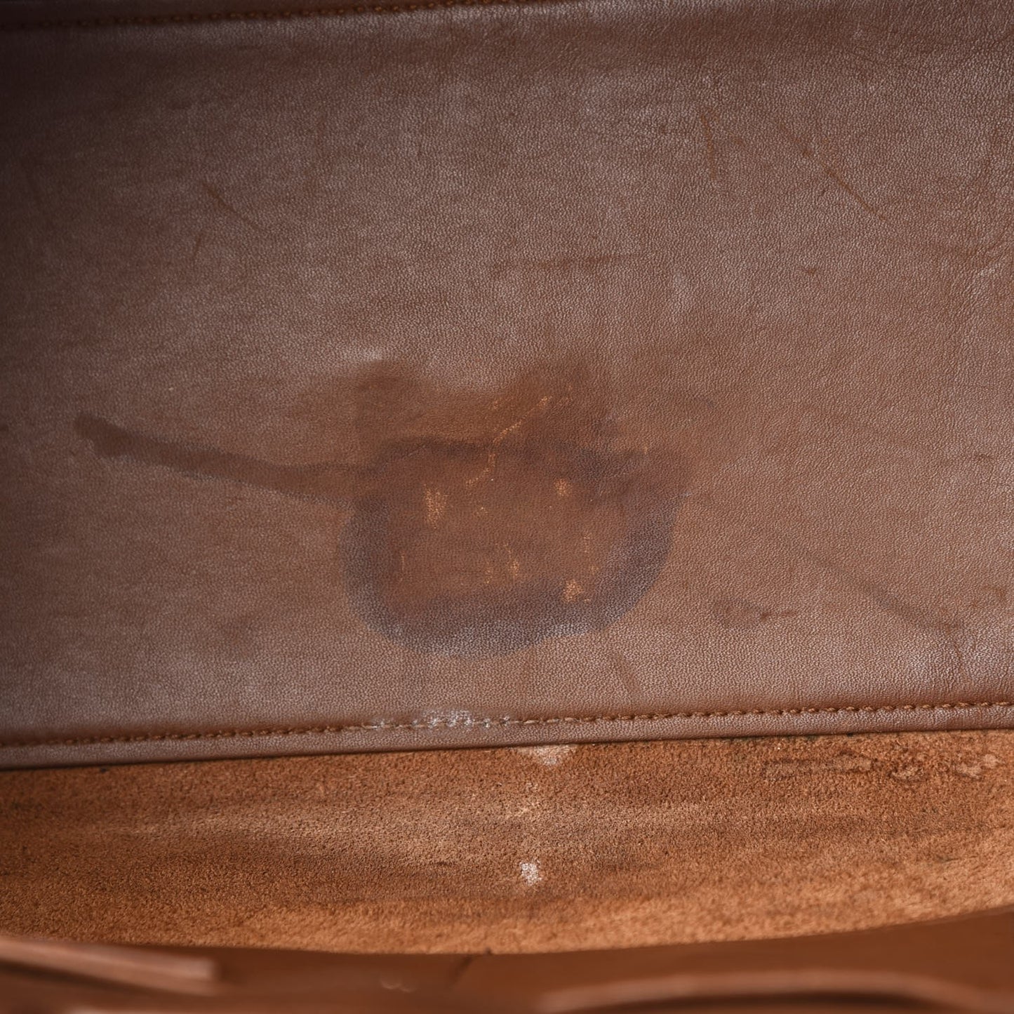 Calfskin Small Classic Y Cabas Cognac