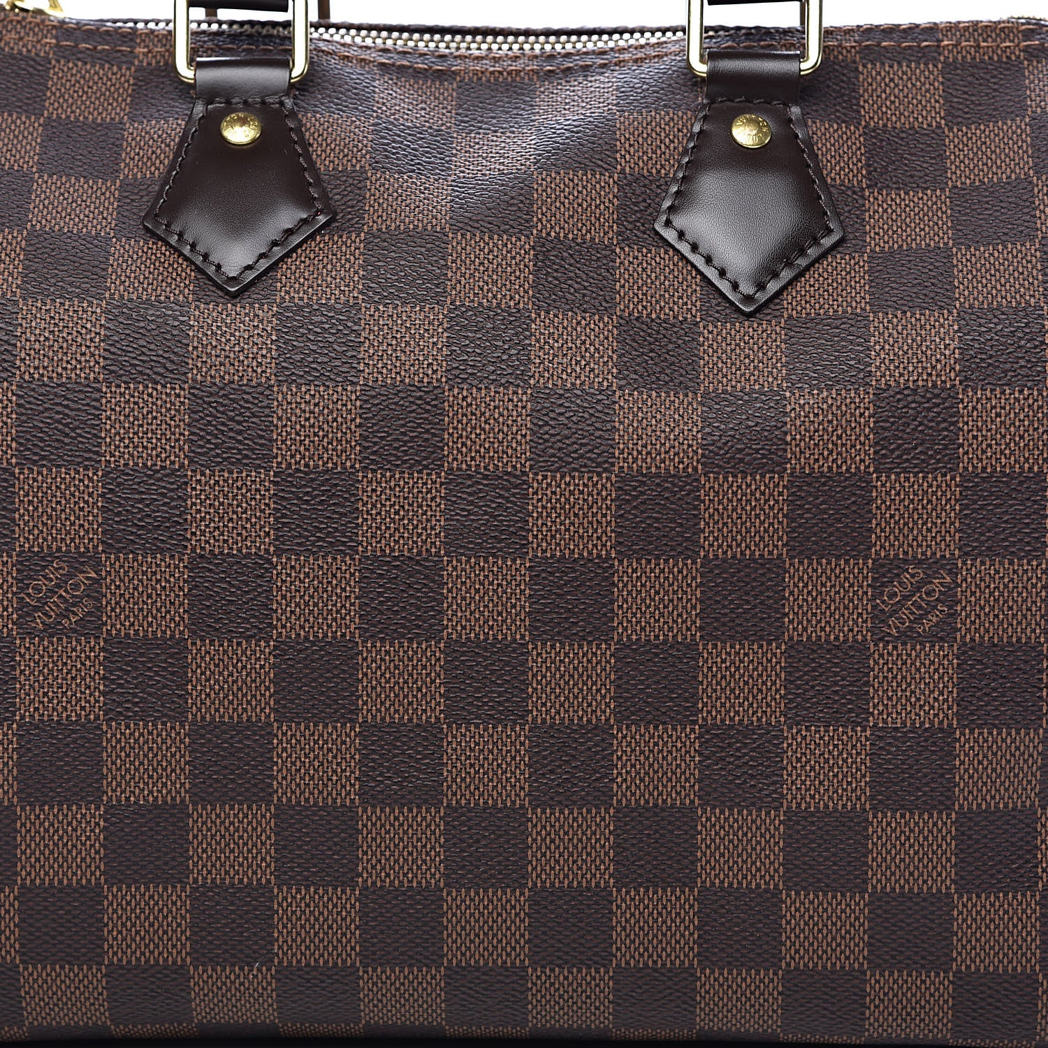 Louis Vuitton Damier Ebene Speedy Bandouliere 25 10 of 10