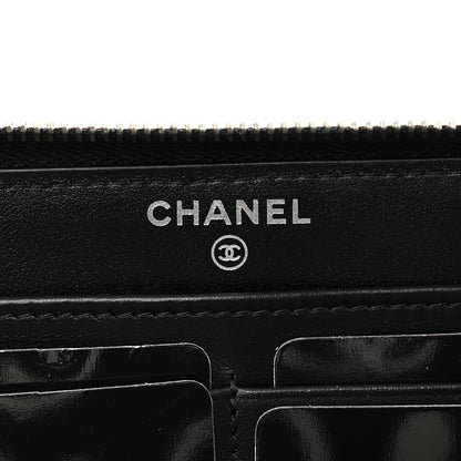 Chanel Caviar Quilted CC Logo Long Zipped Wallet Black 6 of 11