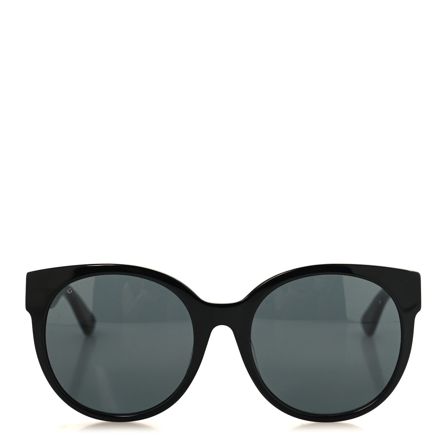 Acetate Round Sunglasses GG0035S Black