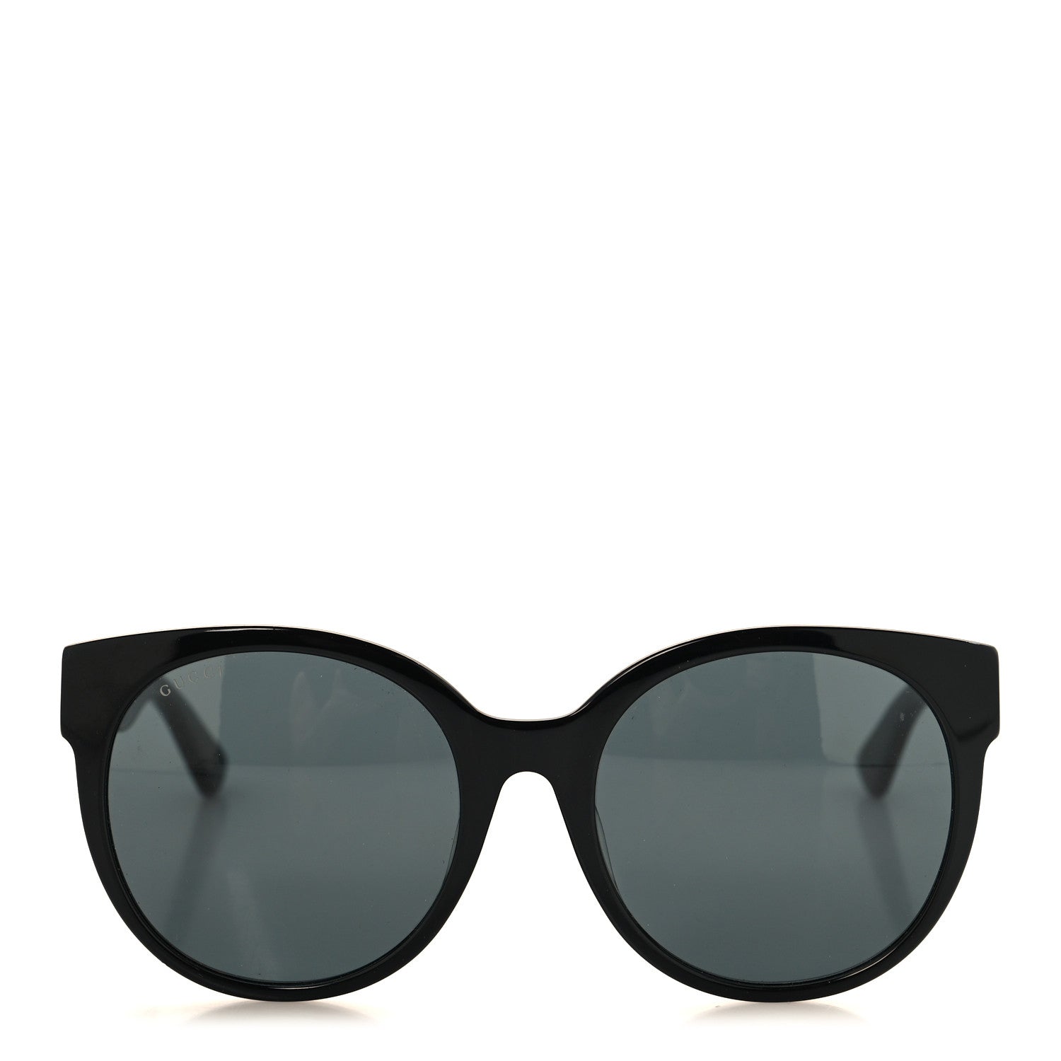 Gucci Acetate Round Sunglasses GG0035S Black 2 of 7