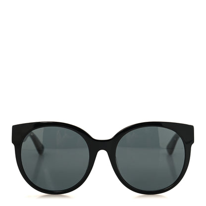 Gucci Acetate Round Sunglasses GG0035S Black 2 of 7