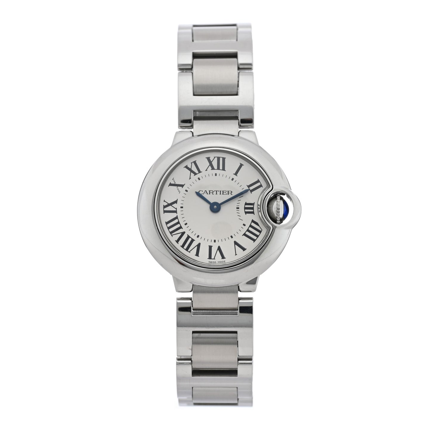 Stainless Steel 28mm Ballon Bleu De Cartier Quartz Watch