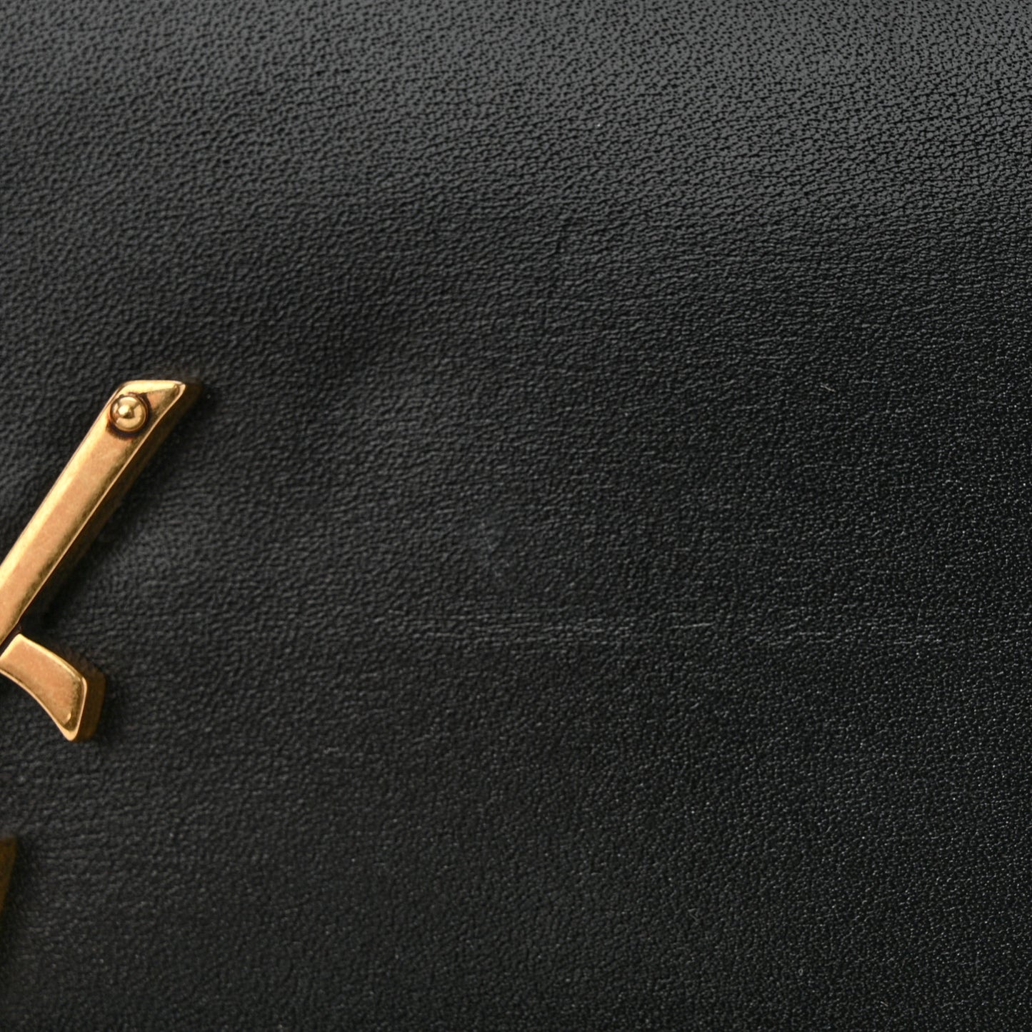 Smooth Calfskin Small Solferino Satchel Black