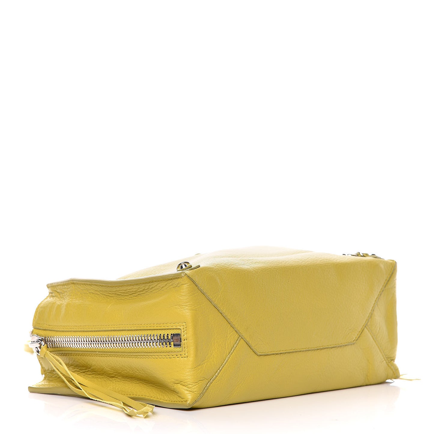 Calfskin Papier Mini A4 Jaune Citronnade