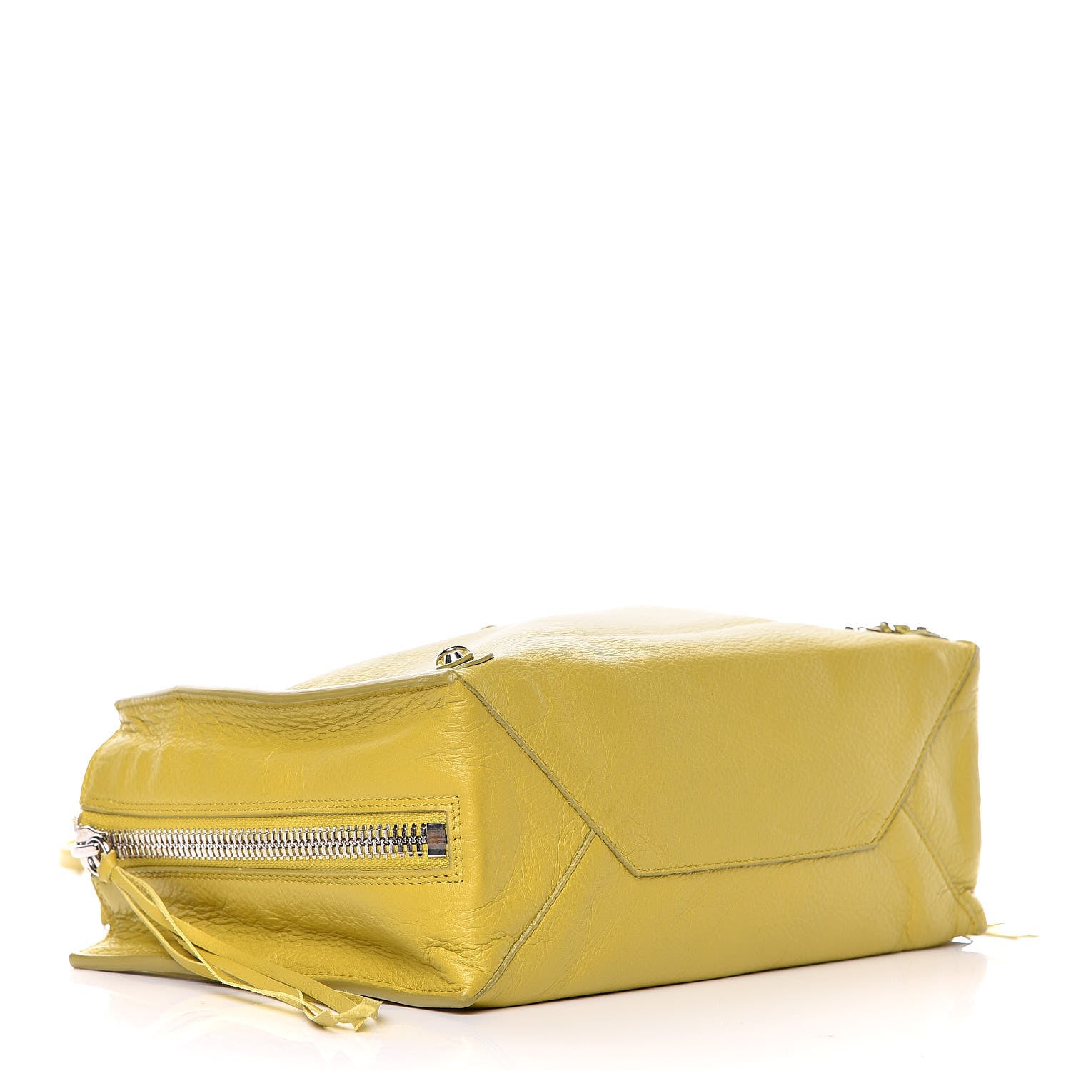 Balenciaga Calfskin Papier Mini A4 Jaune Citronnade 4 of 17