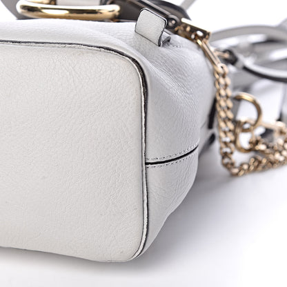 Chloe Suede Calfskin Mini Faye Backpack Airy Grey 8 of 14