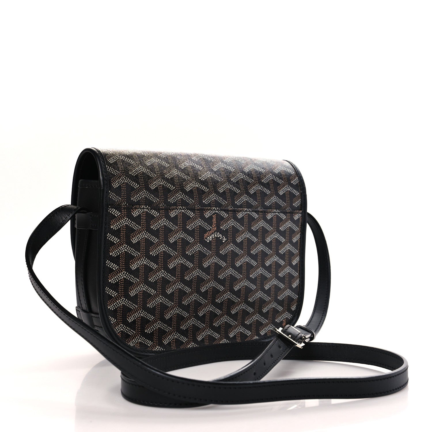 Goyard Goyardine Belvedere PM Messenger Bag Black 3 of 8