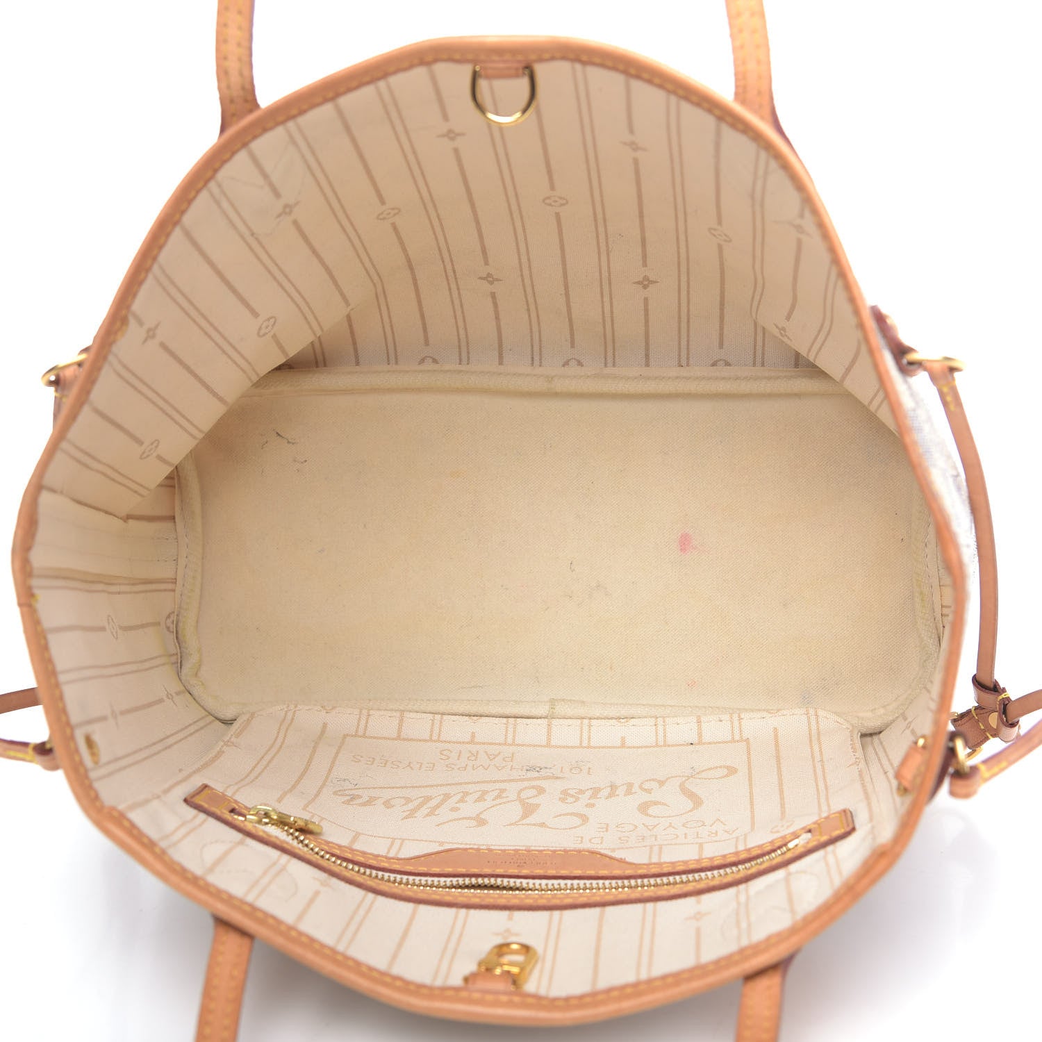 Louis Vuitton Damier Azur Neverfull PM 5 of 14