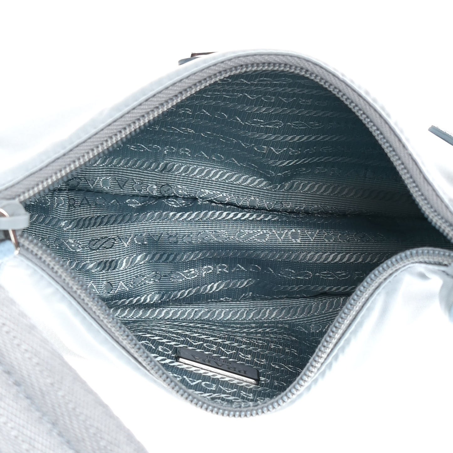 Tessuto Nylon Mini Re-Edition 2000 Bag Astrale